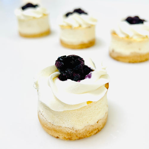 Blueberry New York Style Cheesecake (Keto, Gluten Free & No added sugar)